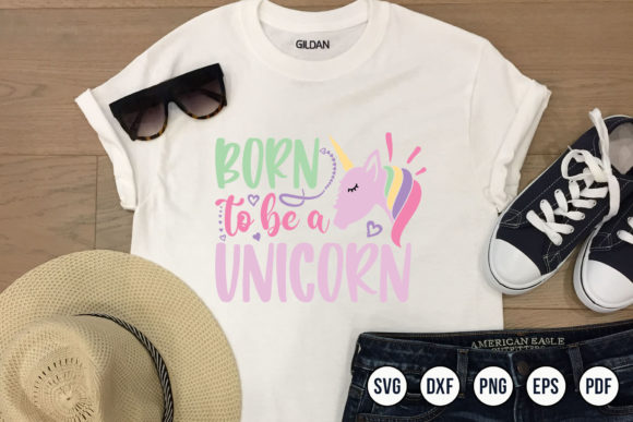 Born to Be a Unicorn SVG: A Playful Yet Practical Embroidery Design