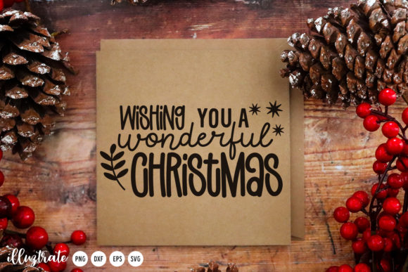Christmas Quote SVG Cut File Festive Review for Real Projects