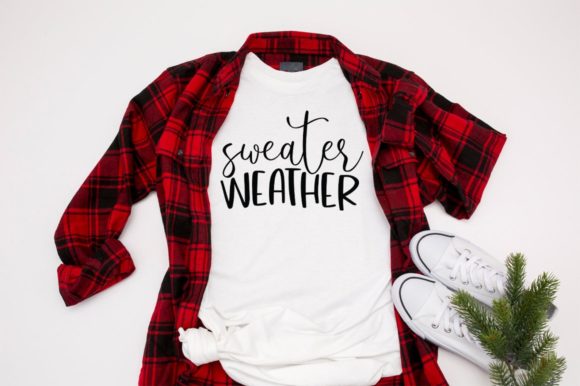 Fall Quote SVG - Sweater Weather Design Review