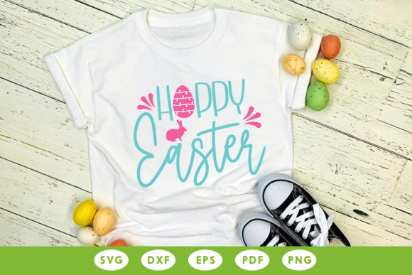 Hoppy Easter SVG: A Fresh Springtime Embroidery Design for Real Projects