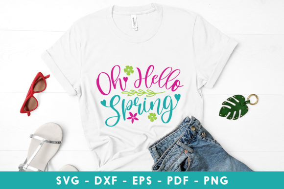 Oh Hello Spring SVG: A Refreshing Embroidery Design for Real Projects