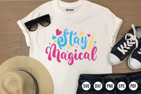Stay Magical, Unicorn Quote SVG Review for Real Embroidery Projects