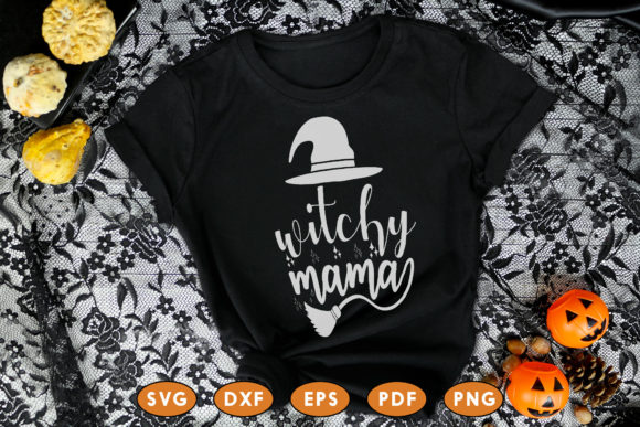 Witchy Mama Halloween Quote SVG Review: A Spooky Embroidery Design