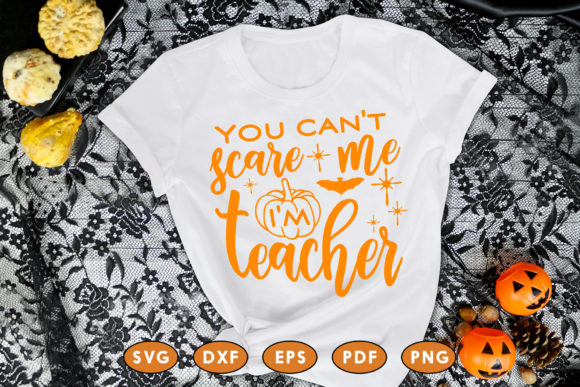 You Can't Scare Me Halloween SVG Review